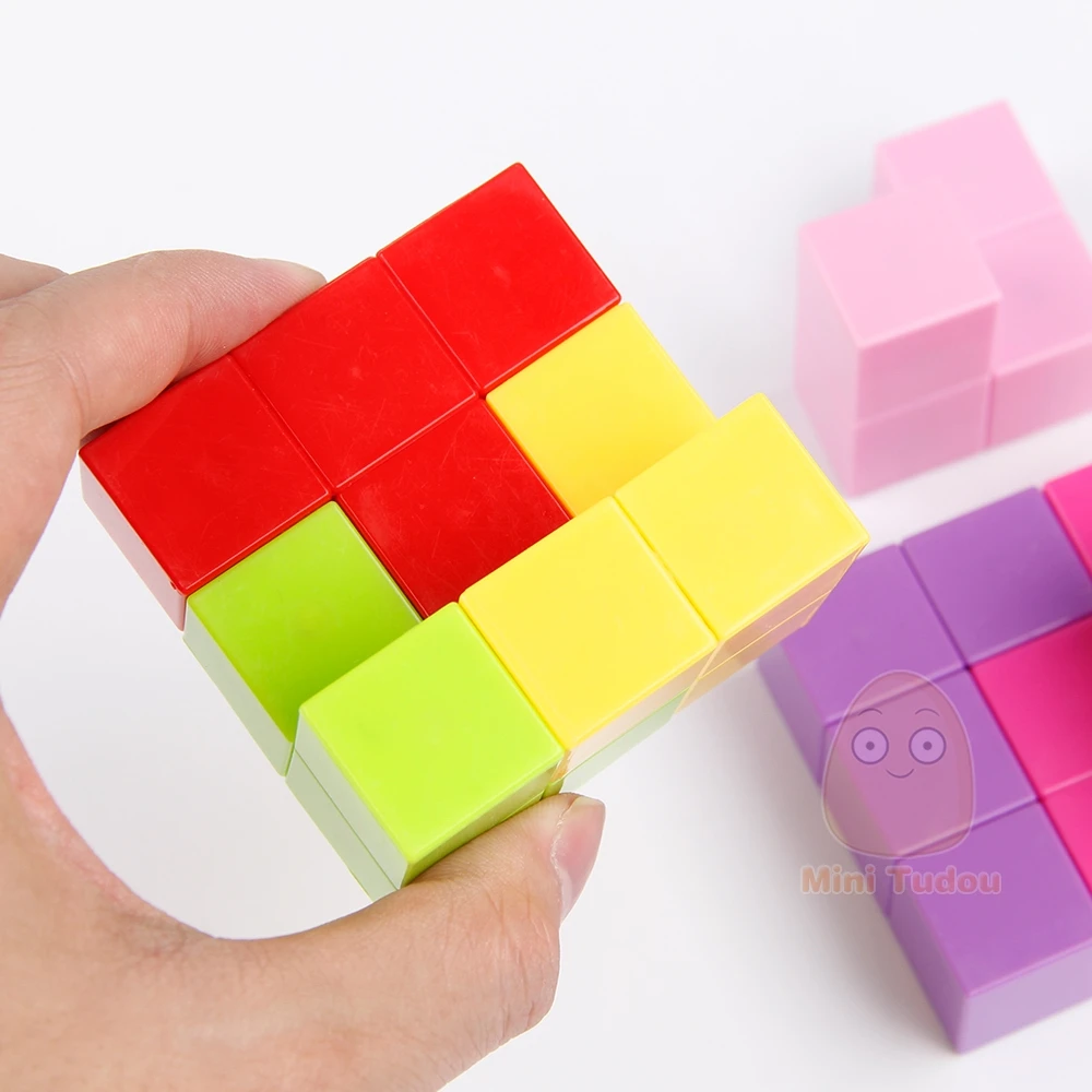 Mini Tudou бесконечное куб игрушки для детей волшебный Магнитный головоломка игры Обучающие специальные