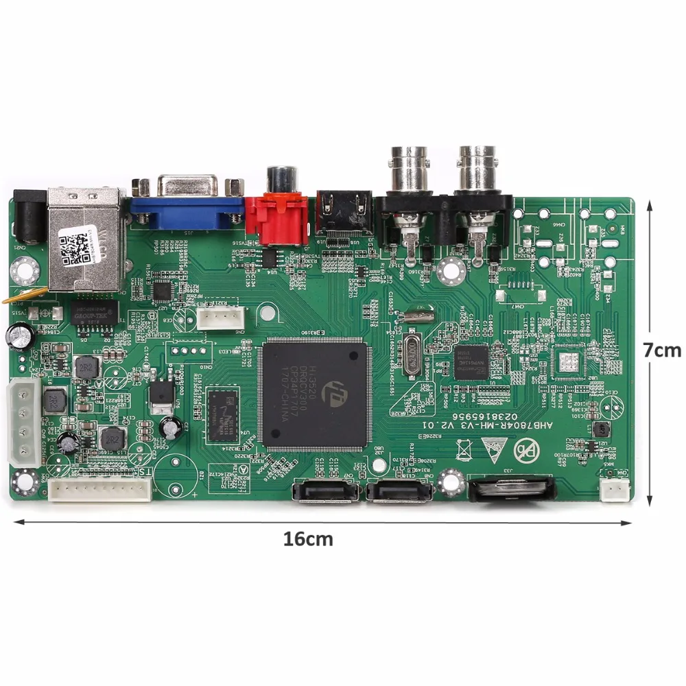 Камера gadinan AHD DVR 4CH доска 1080 P AHDH TVI CVI XVI 5 в 1 ONVIF HDMI Выход оповещение по электронной