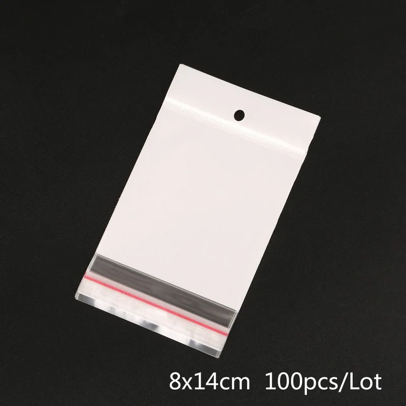 Прозрачные пластиковые пакеты Beadia 100 шт