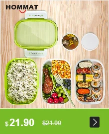 Набор из 3 пластиковых кухонные коробки для хранения коробок для ланча герметичное уплотнение контейнер для хранения продуктов фрукты крупы зерна коробка с крышкой