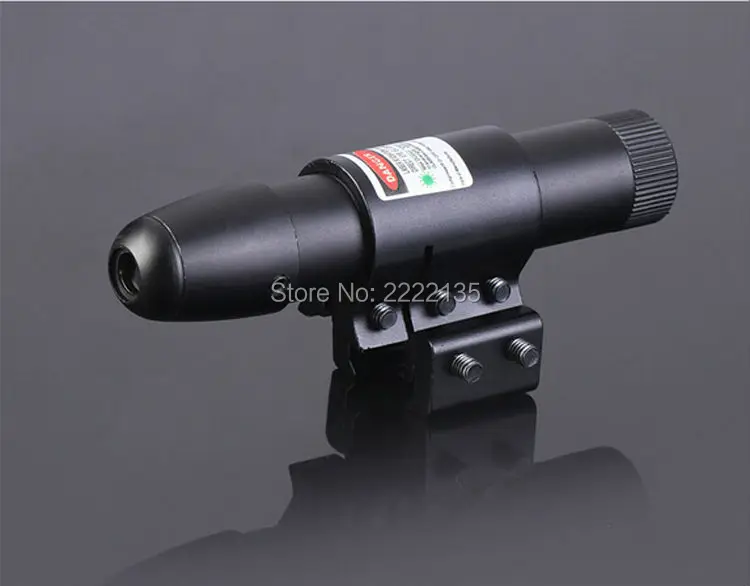 Тактический красный/зеленый лазерный прицел 501 регулируемый охотничий 5 мВт
