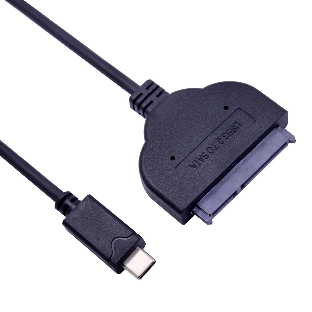 Адаптер CHIPAL для внешнего жесткого диска USB 3 1 Type C на SATA 22pin кабель конвертер 2 5