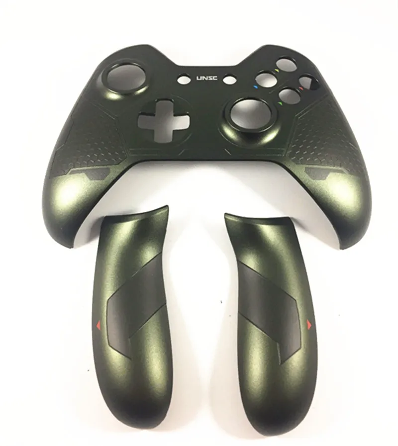 

Сменный корпус для контроллера Xbox one, верхняя передняя оболочка, чехол с ручкой, боковая крышка задняя рукоятка Halo 5 Guardian, ограниченная серия