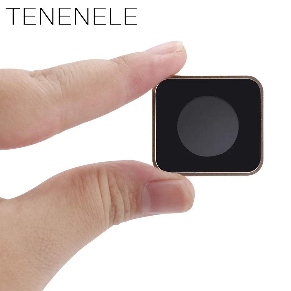 TENENELE Go Pro, спортивные фильтры для экшн-камеры, набор фильтров нейтральной плотности для GoPro Hero 5, 6, 7, черный, ND 4, 8, 16, фильтр для Hero