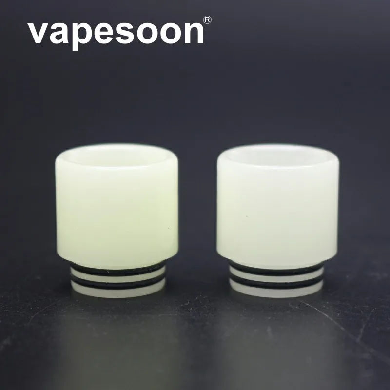 

Authentic VapeSoon 810 Luminous Drip Tip in dark For TFV12 Prince TFV8 BIG BABY Stick V8 TFV12 Prince IJUST 3 Falcon king Tank