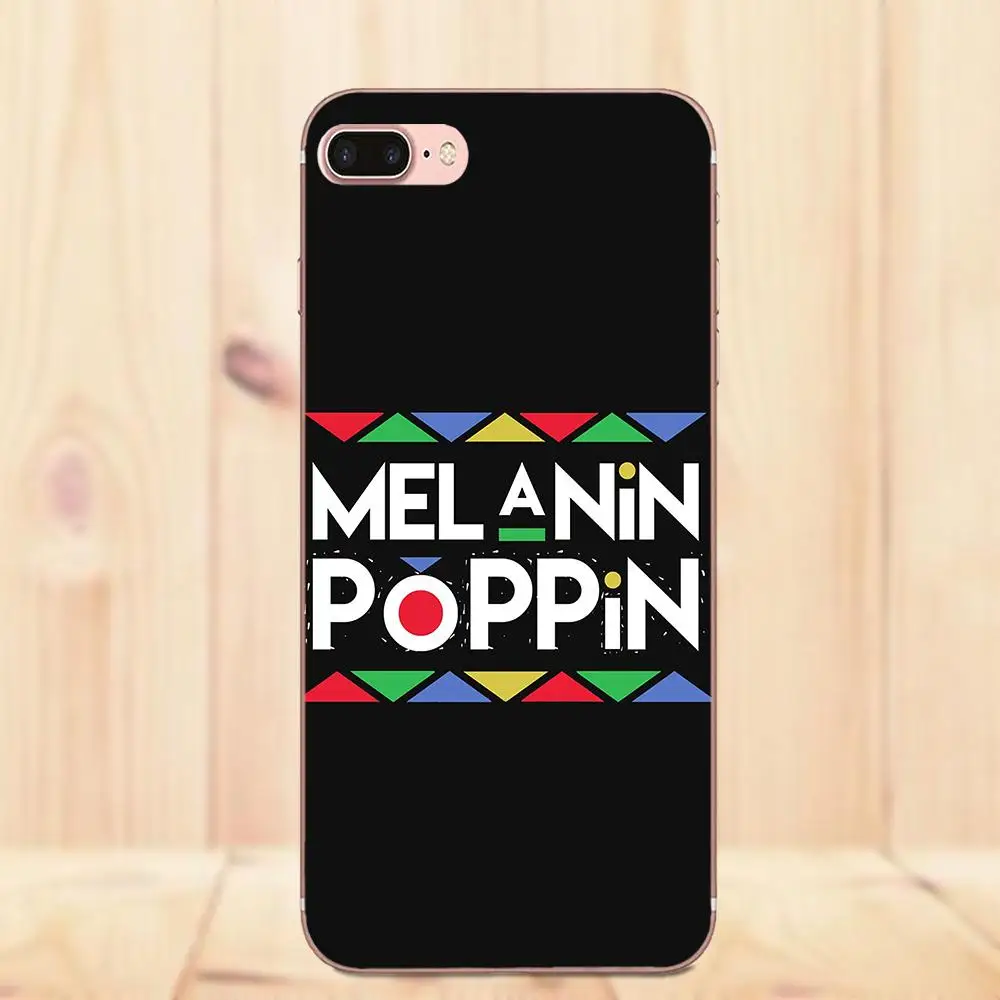 Maerknon TPU оригинал для Apple iPhone 4 4S 5 5C 5S SE 6 6S 7 8 Plus X 2bunz Melanin Poppin Aba | Мобильные телефоны и