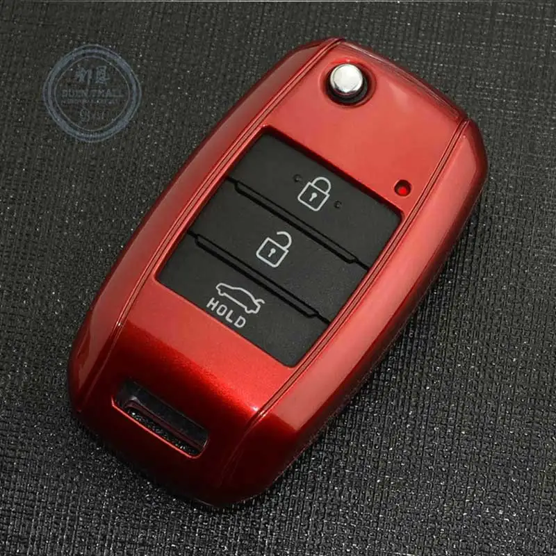 Умный чехол для дистанционного ключа из АБС-пластика Kia K3 K5 Carens Cerato Forte
