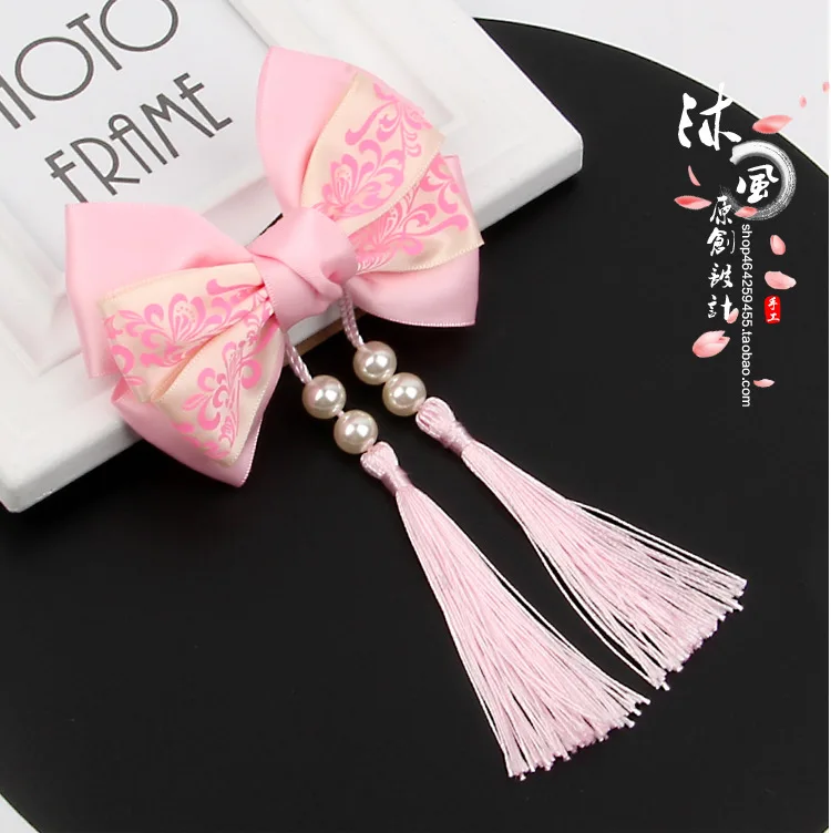 Ручной работы в китайском стиле Хан фу ребенок тиары заколки для волос виде