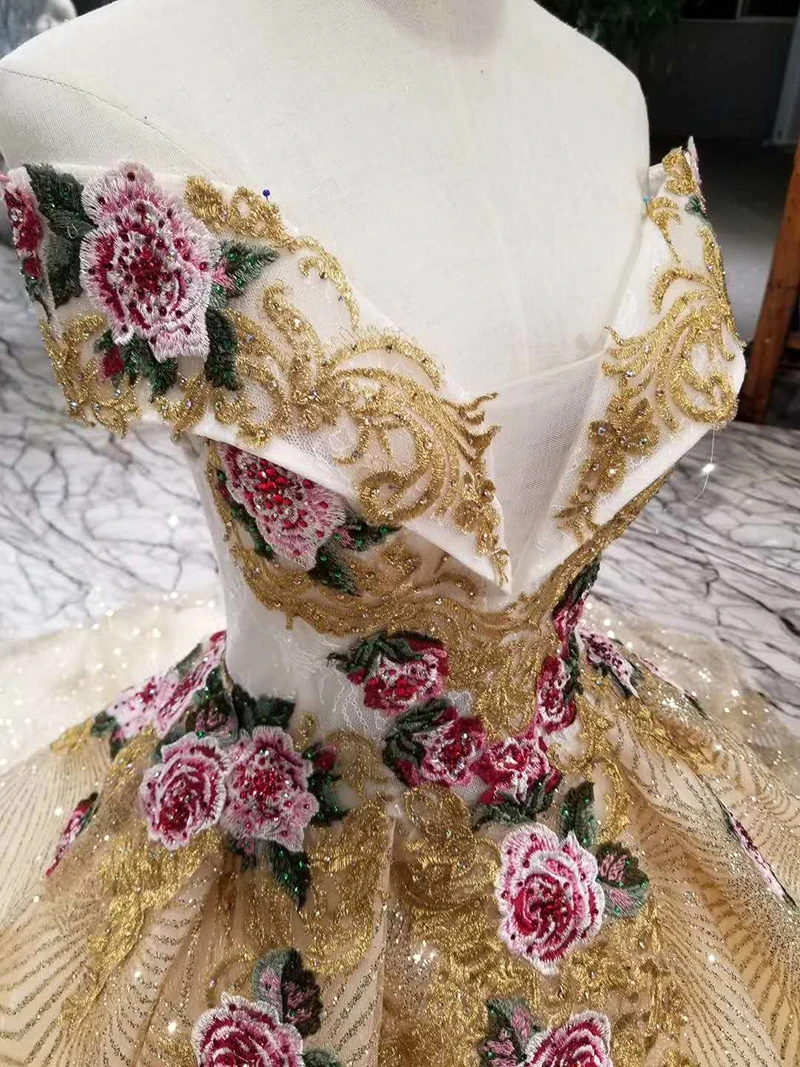 LSS158 Эксклюзивное Вечернее платье с вышивкой 2020 вечернее вырезом на плечах