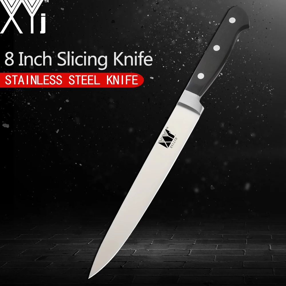 XYj набор кухонных ножей из нержавеющей стали нож шеф повара Santoku для очистки хлеба