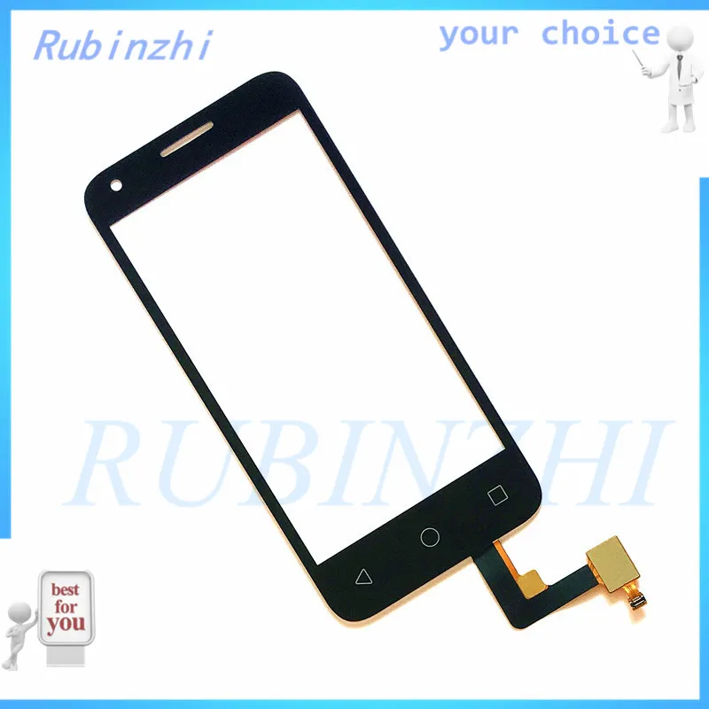 Сенсорный экран RUBINZHI + лента для Alcatel One Touch 4027 OT4027 4027D 4027X OT5017 сенсорный дигитайзер
