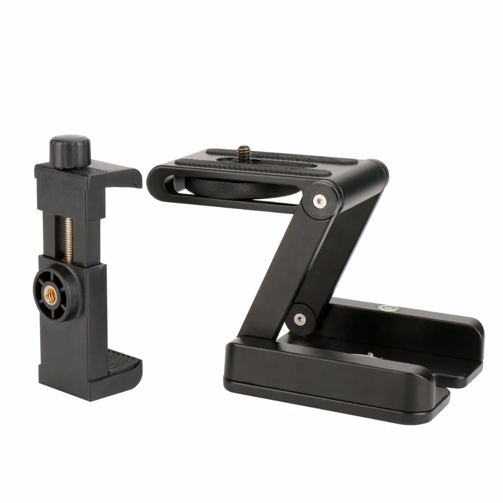 Ulanzi Z Flex Tilt штатив + Универсальный смартфон C clip складной быстросъемный для iPhone