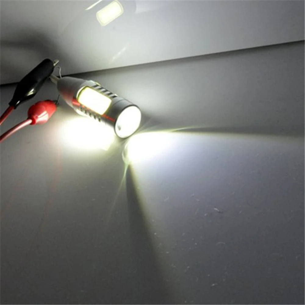 Safego 2 шт. 12В W16W T15 7 5 W COB LED Высокая мощность супер яркие боковые поворотники cob led t15 |
