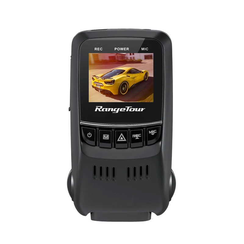 Диапазон Tour Двойной объектив Видеорегистраторы для автомобилей Камера с GPS Logger