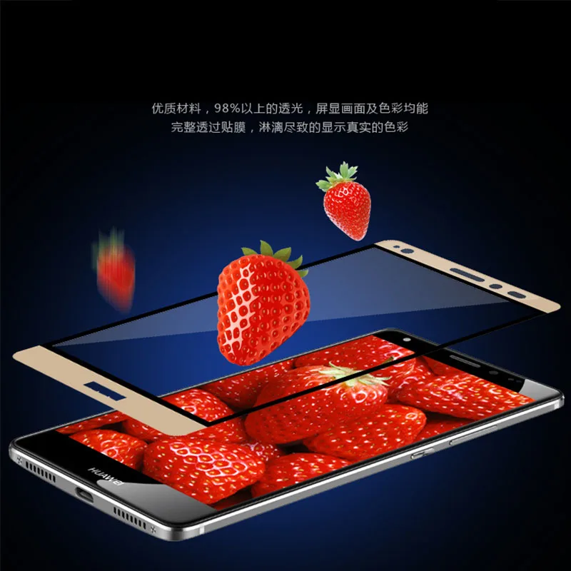 Полный Клей полное покрытие закаленное стекло для huawei mate 8 протектор экрана Защитная пленка для huawei mate 8 mate 8 стекло