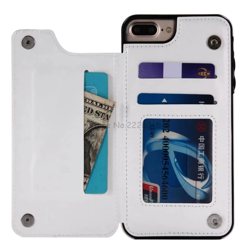 TANZ Soft CASE For iPhone 5 5s SE Case 7 8 Plus 7plus 6 6s Cases Wallet Leather Flip Cover Buckle Phone Coque |