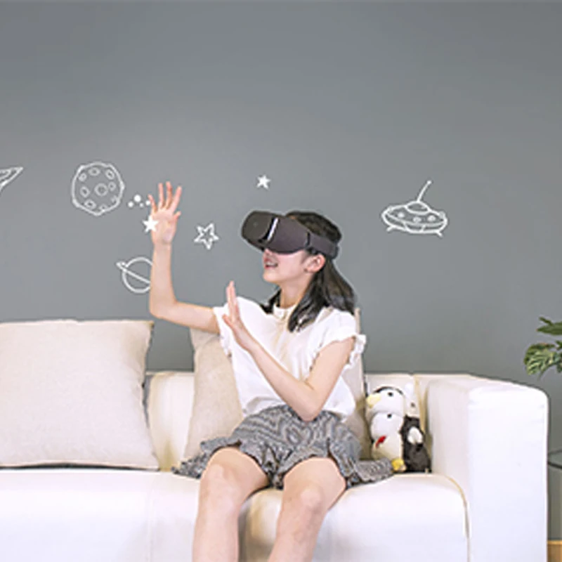 In Stock Xiaomi VR 2 Original Mi Virtual Reality Glasses Immersive 3D For 4.7-5.7 inch Smart Phones for iphone xiaomi | Электроника