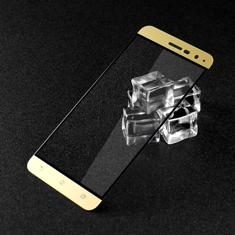 Gold ZenFone3 закаленное стекло полное покрытие экрана протектор для Asus ZenFone 3 Lite ZE520KL Z017D Z017DA Z017DB пленка ZE520 KL ZE 520KL - Цвет: Gold