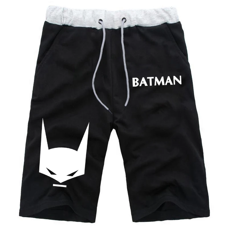 6-Not Luminous Women Men New Fashion Casual Breathable Pants Batman Bruce Luminous Short Pants Jogger Jogging Short Pants - Цвет: 6-Not Luminous