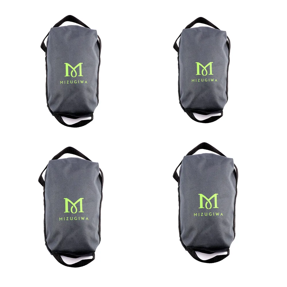 4pcs/lot Mizugiwa unfilled shooting shot Rest Or Lead Sled Shot carrier bags gun rest Weight Bag | Спорт и развлечения