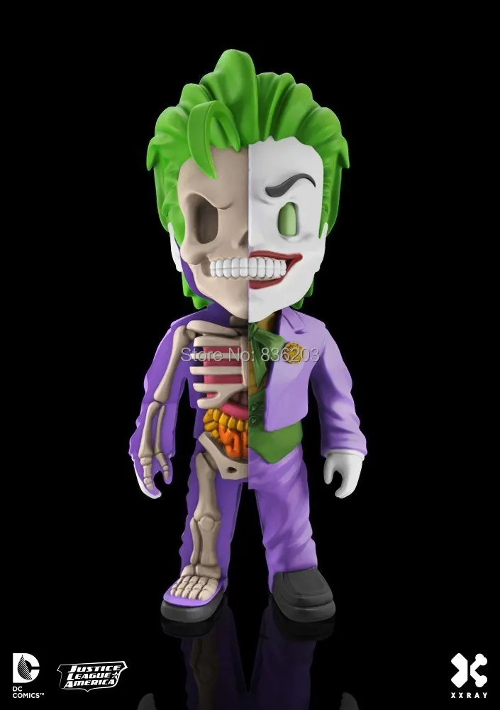 4D master vision X RAY Mighty Jaxx Забавный анатомический медицинский Jason Freeny the joker Скелет анатомическая научная образовательная игрушка