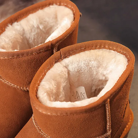 Классические женские зимние ботинки в австралийском стиле Ботильоны из 100%