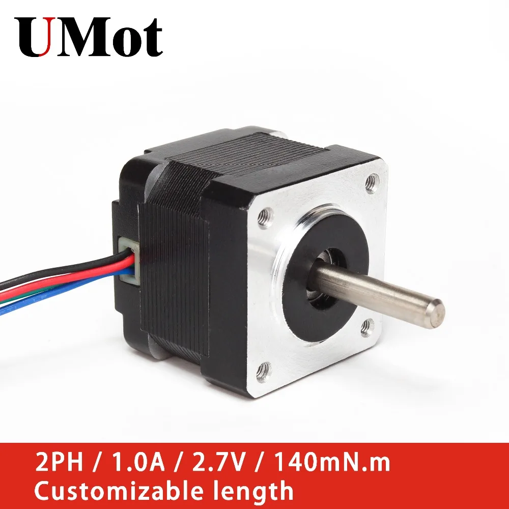 

High accuracy 35mm Nema 13 hybrid stepper motor 1A 140m.Nm compact nema13 motor fast dynamic response customizable for medical