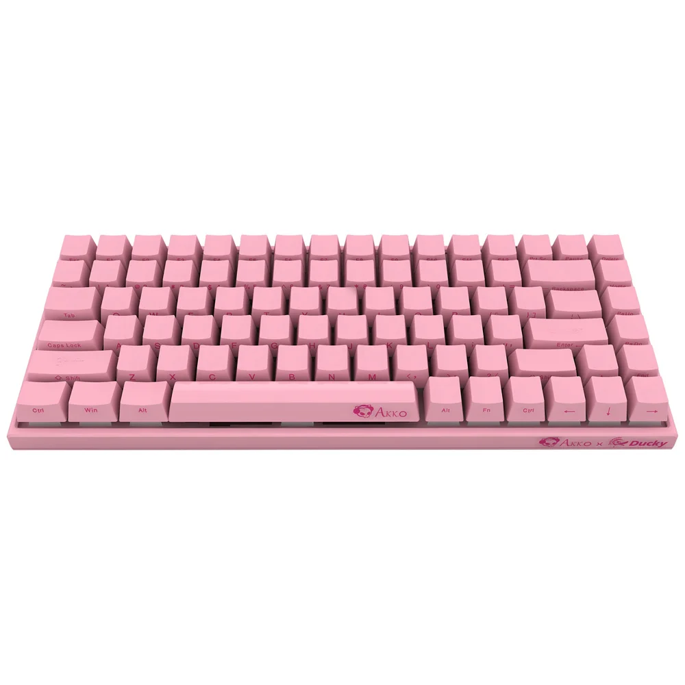 AKKO Ducky 3084 механическая клавиатура Вишневый выключатель MX компактный 84 клавиши