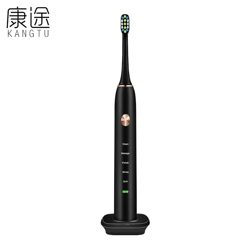 KANGTU звуковая Беспроводная Индукционная электрическая зубная щетка для взрослых