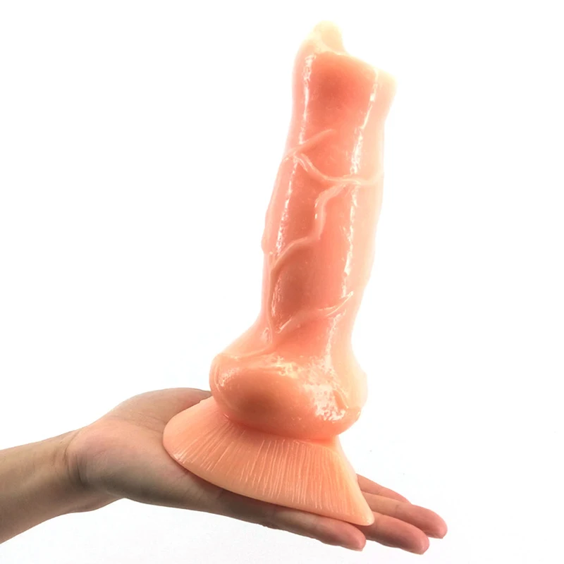 Фаллоимитатор в форме животного фаллоимитатор для собаки/волка Анальная пробка