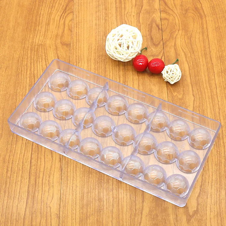 Форма футбола Поликарбонат шоколадная форма креативный 3D торт с глазурью