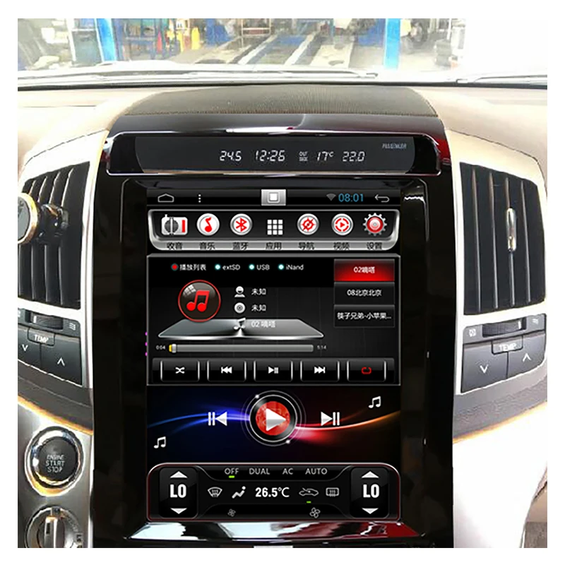 Lenvio 12," ips 1024*768 ram 2 ГБ 2 Din Android 6,0 Автомобильный DVD Радио gps навигация для Toyota Land Cruiser 200 LC200 2007 2008