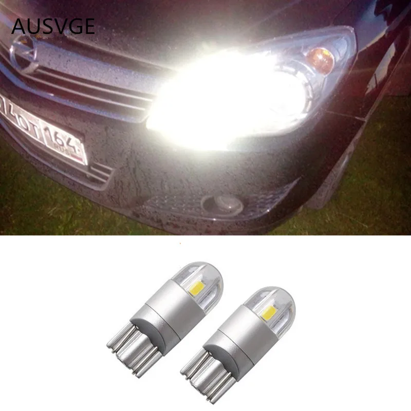 2x автомобильные W5W T10 светодиодные SMD габаритные огни для Opel Astra H G J Corsa D C B Insignia Zafira
