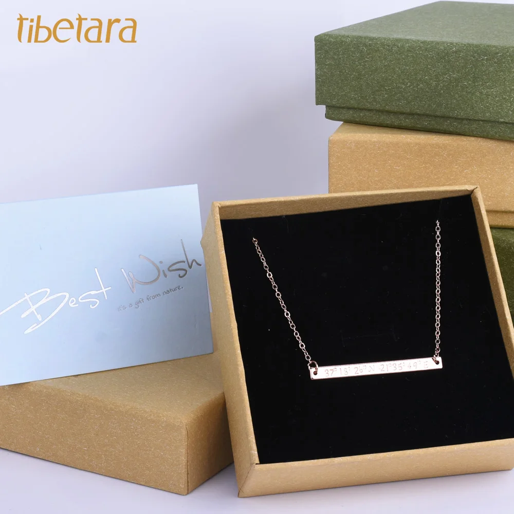 

Thin Engraved Bar Necklace,NAME necklace,Personalized Gift For Her, Anniversary Gift Jewelry Accessory For Wife