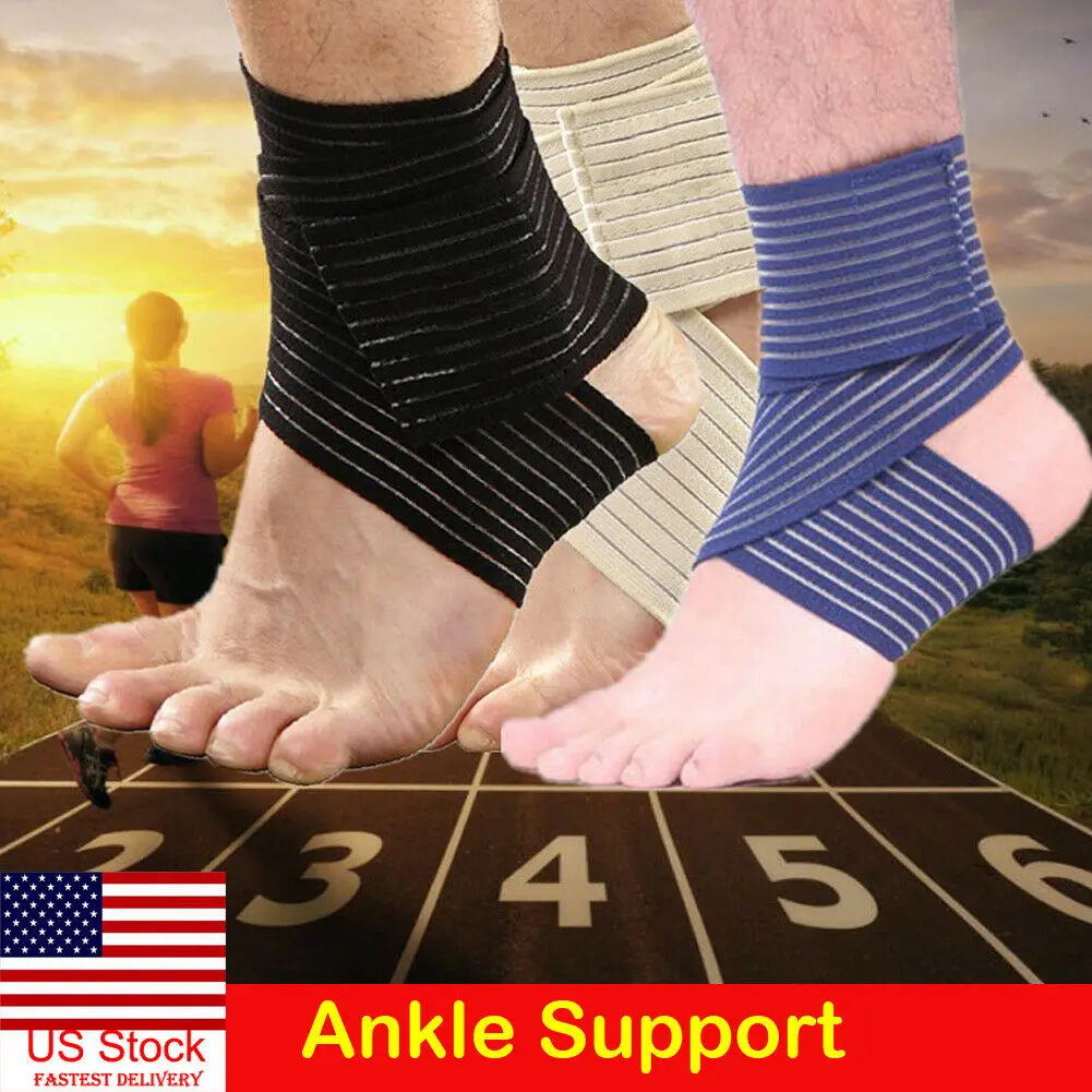 Регулируемая поддержка лодыжки скобы для ступней растяжения травм защита от