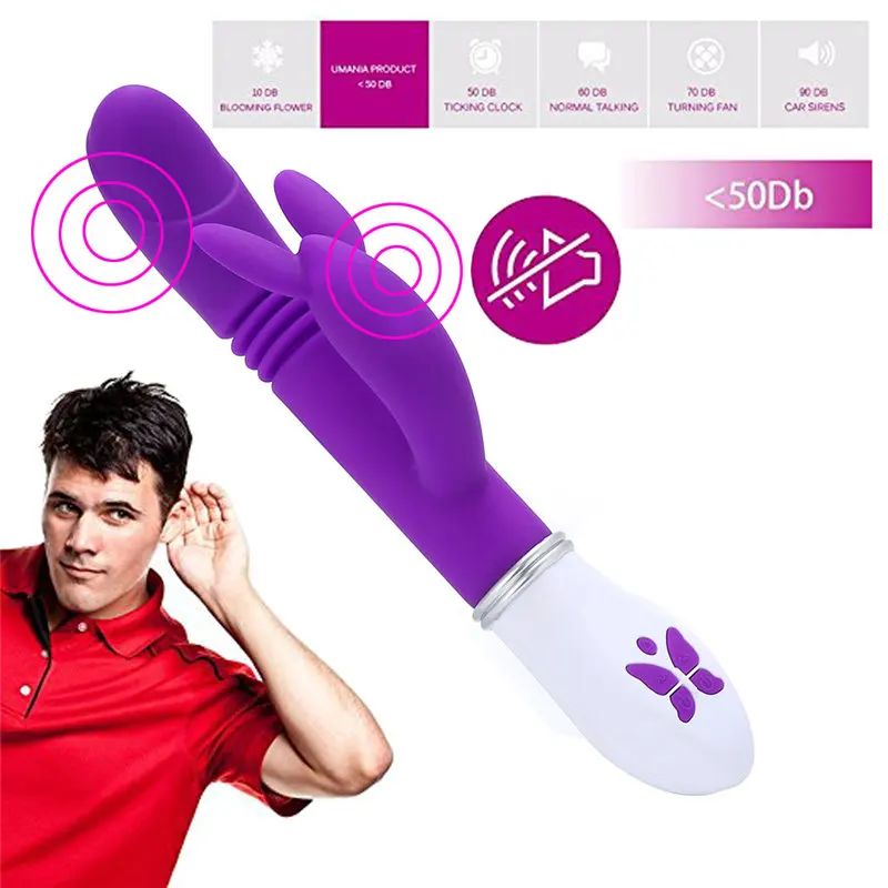 Игрушки с кроликом для женщин водонепроницаемые ручные массажные палочки