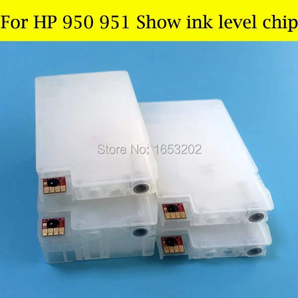 Оптовая поставка для HP 950 951 запасная деталь Officejet Pro 276dw 8600 8100 с чипом уровня