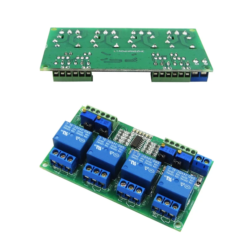 DC 24V 4 канала Напряжение компаратора стабильный LM393 модуль компаратора|dc dc|module dc4 g |