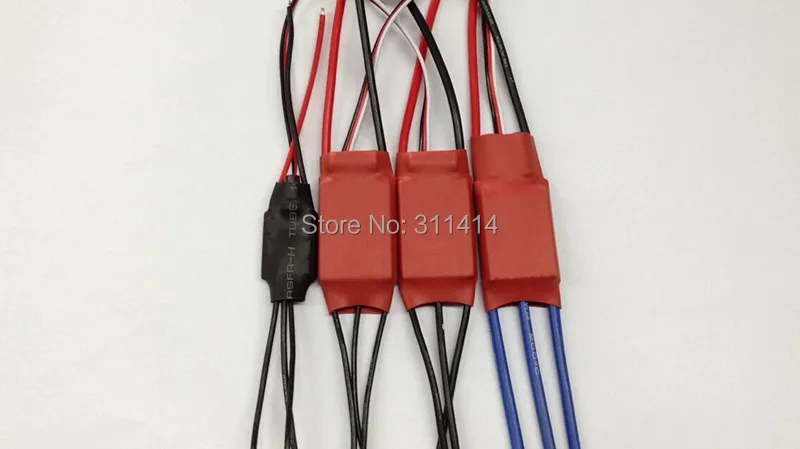 4 шт./лот Simonk 10A 12A 15A 20A 30A прошивка электронный регулятор скорости ESC для
