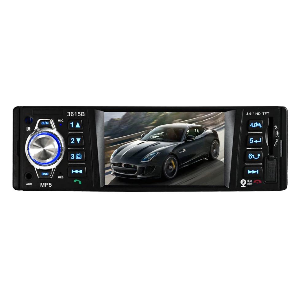 3615B 3 9 дюйма TFT Автомобиль MP5 Многофункциональный плеер автомагнитолы Bluetooth MP3 MP4 FM