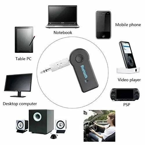 3 5 мм разъем Aux гарнитура беспроводной автомобильный Bluetooth приемник комплект