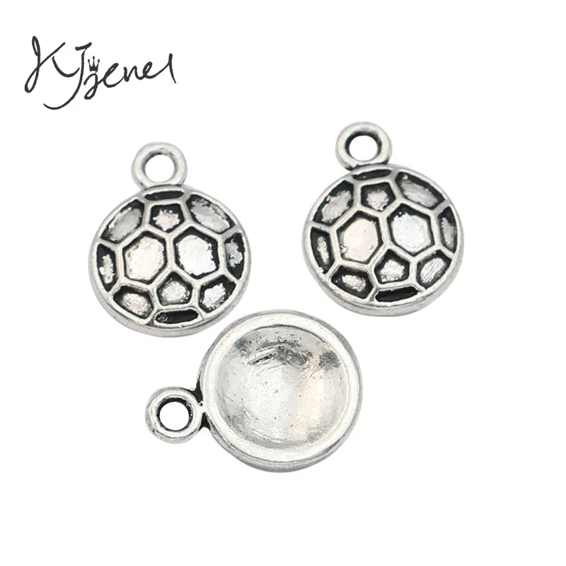 Посеребренные тибетские Подвески KJjewel для изготовления ювелирных изделий