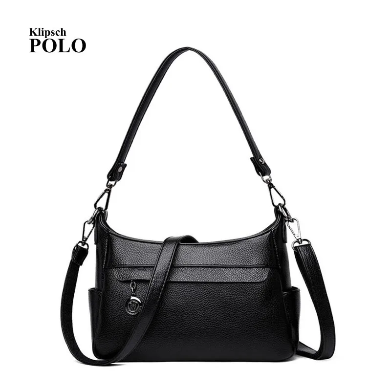 Сумки для женщин 2018 через плечо красные черные кожаные сумки bolsa feminina sac основной