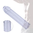 Удлинитель для мужского пениса, увеличивающий мужской t-образный рукав для пениса для мужчин, массажер для задержки точки G, кольцо для пениса, презерватив для взрослых, секс-игрушка