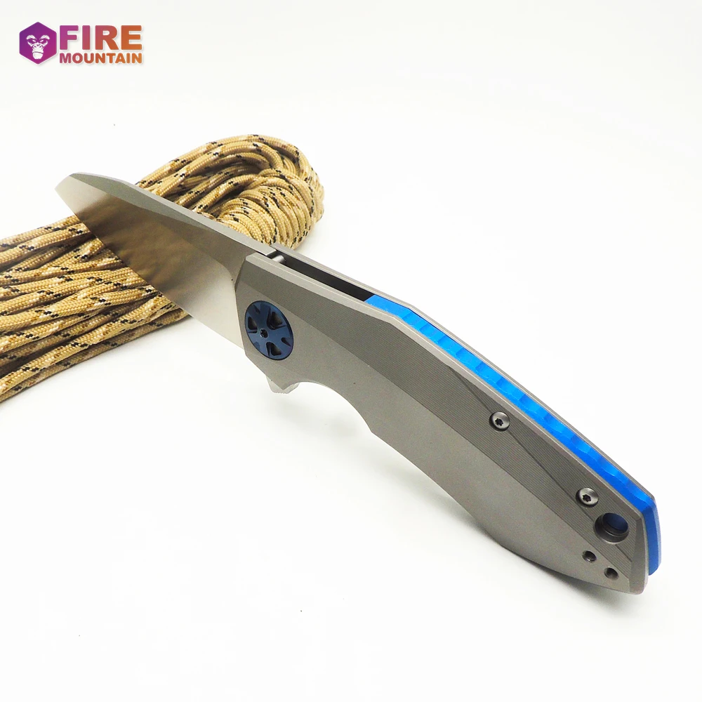 Складные ножи BMT ZT 0456 для кемпинга лезвие CTS 204P титановая ручка шарикоподшипник