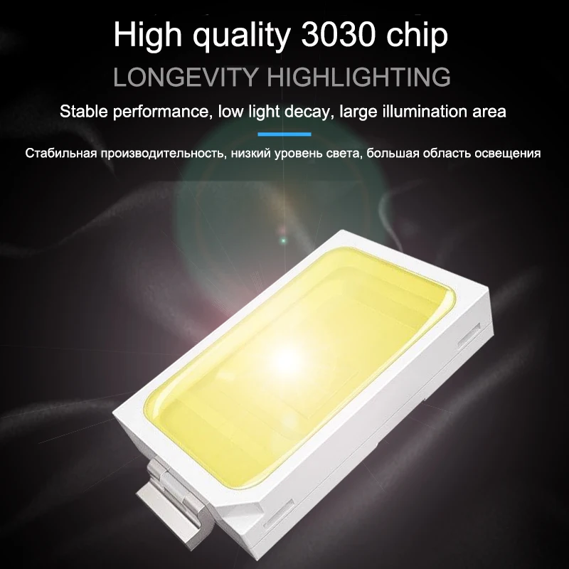 2X 3030 SMD T10 W5W Светодиодная лампа для чтения автомобильная купольная дверь фонарь в