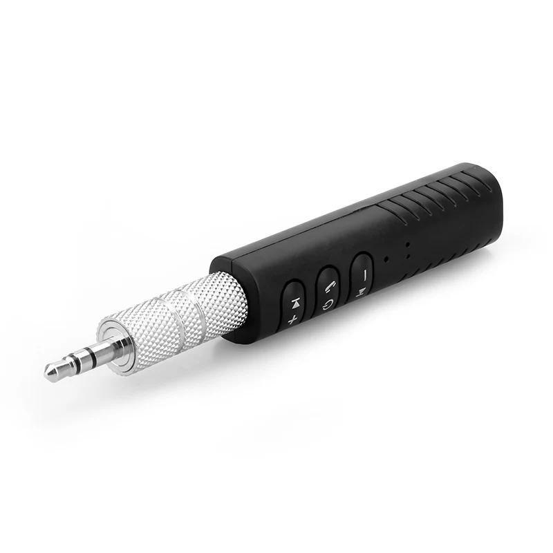 Мини беспроводной Bluetooth автомобильный комплект Hands free Bluetooth 3,5 мм разъем аудио разъем приемник адаптер AUX для динамика наушников