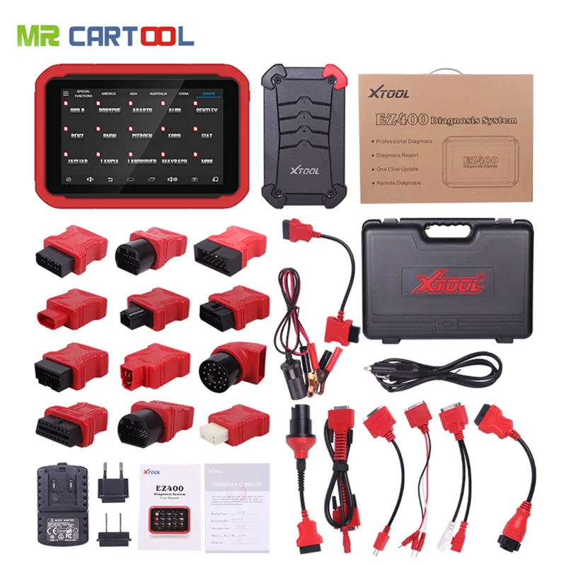 XTOOL EZ400 сканер автомобильный Системы инструмент для диагностики двигателя