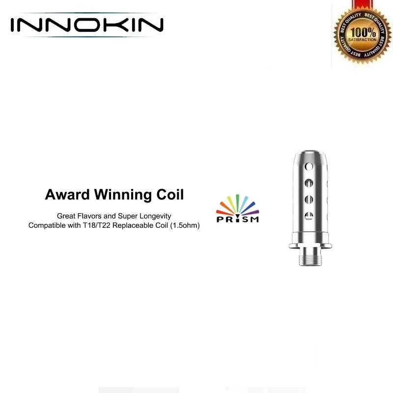 Оригинальный Innokin Endura T18 набор все в одном Vape Pen 1000 мАч батарея с 2 5 мл Prism бак