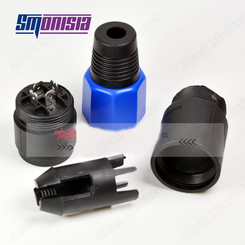 10 шт.-200 шт. Аксессуары для акустических систем профессиональный гнездо 4PIN аудио